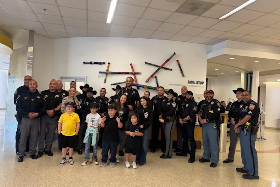 El Paso Sheriff's Officers Association Brings Joy to Young Cancer Patients at El Paso Children's Hospital