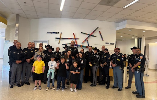 El Paso Sheriff's Officers Association Brings Joy to Young Cancer Patients at El Paso Children's Hospital