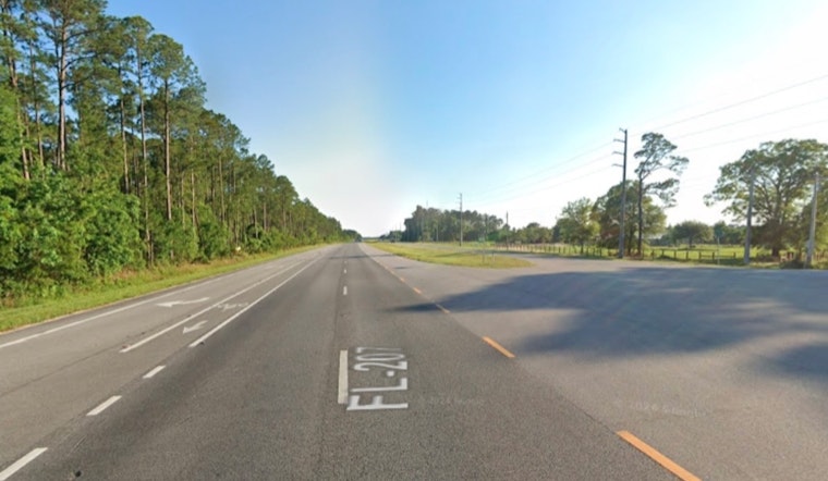 Elkton Man 68 Fatally Ejected in SR-207 Crash in St. Johns County Seatbelt Not Utilized