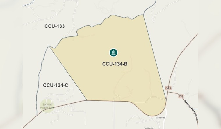 Evacuation Warning Issued in Calaveras County as 2-7 Fire Spreads Through Vallecito