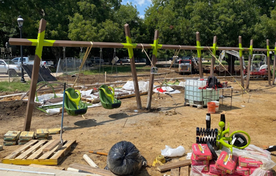 Evening Walks Dimmed by Construction, but Mansfield's Katherine Rose Park Promises Exciting New Features