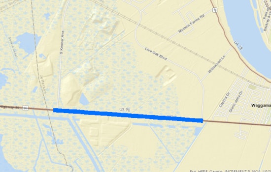 Expect Delays: Roadwork on US 90 in Jefferson Parish Scheduled for Sept 15-19