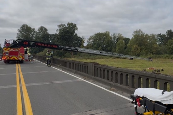 Experimental Aircraft Crash Injures Pilot Near Chehalis River, Temporarily Closes State Route 6
