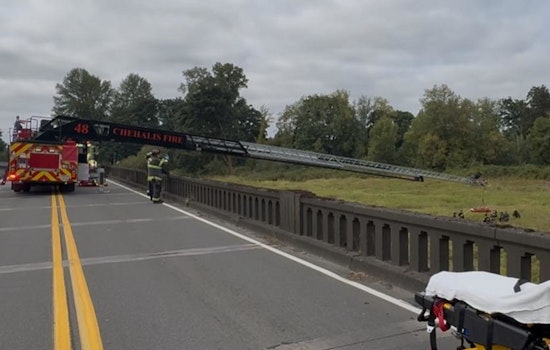 Experimental Aircraft Crash Injures Pilot Near Chehalis River, Temporarily Closes State Route 6