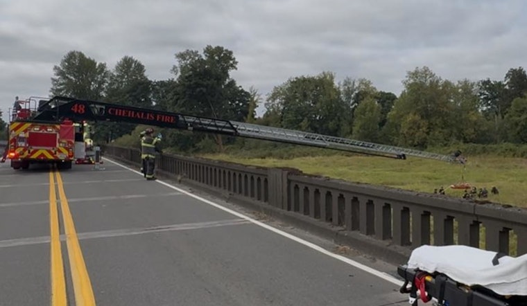 Experimental Aircraft Crash Injures Pilot Near Chehalis River, Temporarily Closes State Route 6