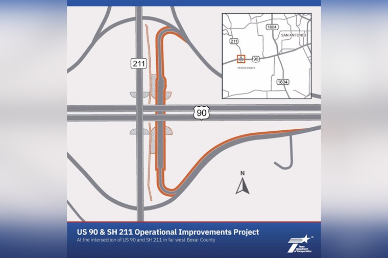 Far West Bexar County Hails Early Opening of U.S. 90 Turnaround Bridge to Ease Traffic Congestion