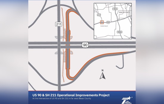 Far West Bexar County Hails Early Opening of U.S. 90 Turnaround Bridge to Ease Traffic Congestion