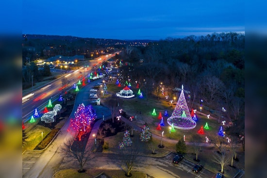 Farragut Invites Local Groups to Deck Out Trees for 2025 Holiday Tree Village