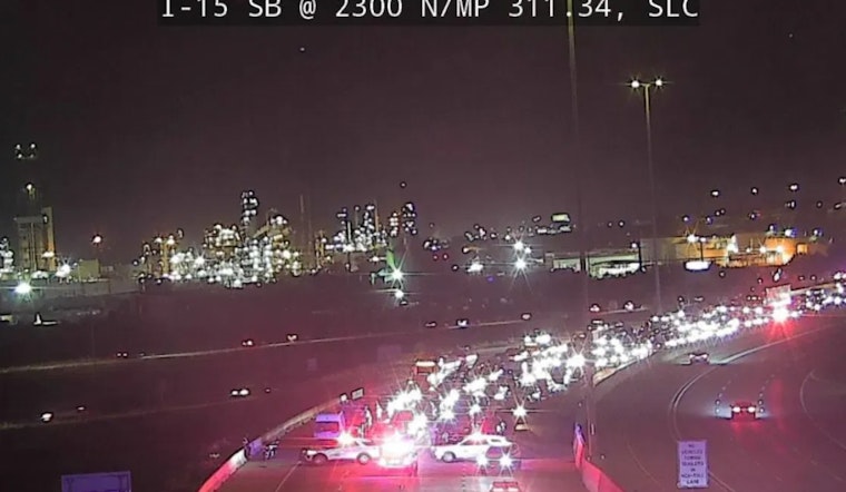 Fatal Crash on I-15 Near Rose Park Leads to Southbound Closure, Traffic Delays Expected