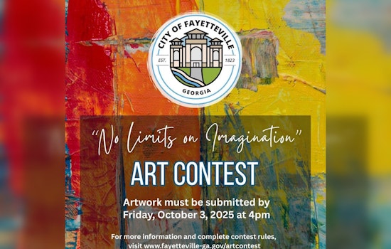 Fayetteville Calls on Artists for "No Limits on Imagination" Contest, Winners to Be Featured in City Hall and Budget Book