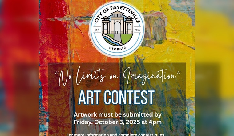 Fayetteville Calls on Artists for "No Limits on Imagination" Contest, Winners to Be Featured in City Hall and Budget Book