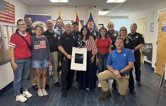 Fernandina Beach Community Honors Local Law Enforcement on 9/11 Anniversary with Heartfelt Gestures