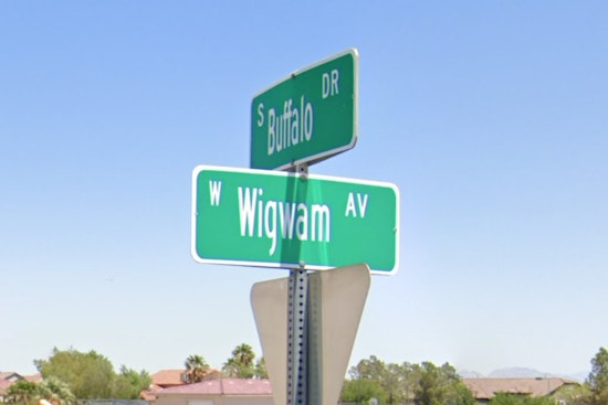 Fiery Morning Collision at Buffalo and Wigwam Injures Two in Southwest Las Vegas