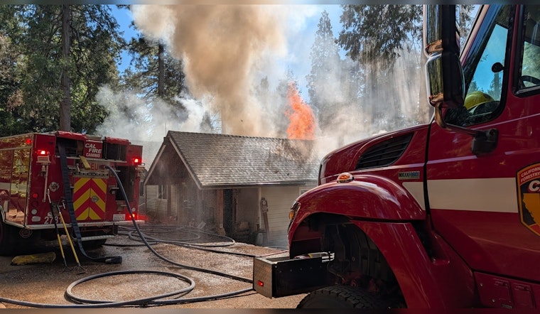 Firefighters Contain Devastating Blaze in Camino Home, Residents and Pets Unharmed