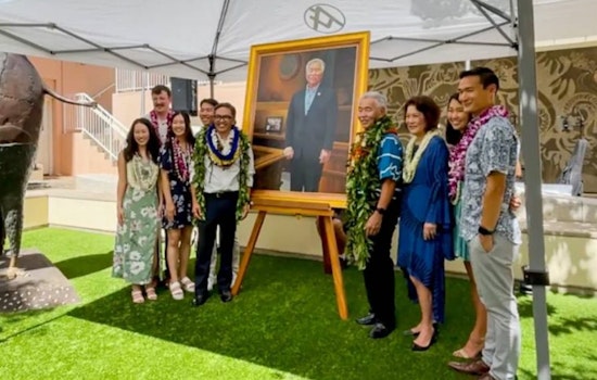 Former Governor David Ige's Official State Portrait Unveiled at Hawaii Capitol Museum