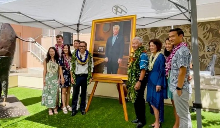 Former Governor David Ige's Official State Portrait Unveiled at Hawaii Capitol Museum