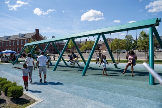 Fort Ben Cultural Campus in Lawrence Reinvigorates Community Spirit with Return of Musical Swings