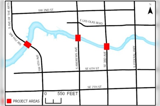 Fort Lauderdale Bridge Upgrades Commence: SW 4th, SE 3rd, and Andrews Avenue Structures to Receive Scour Protection