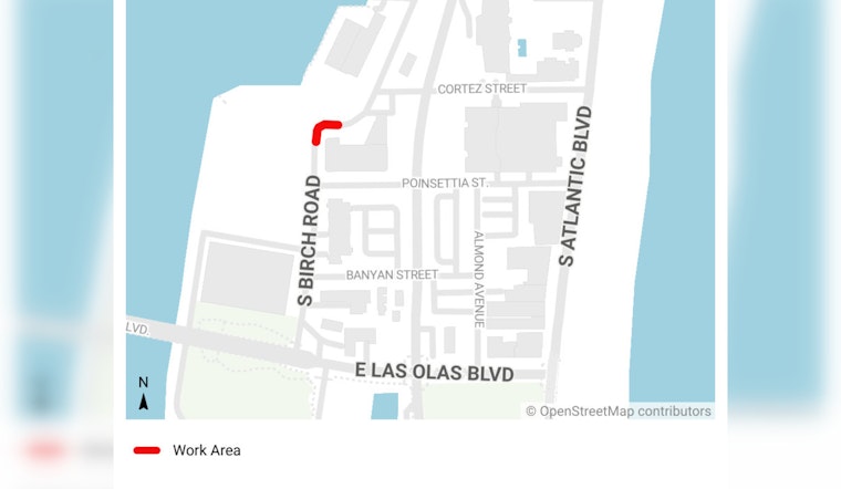 Fort Lauderdale to Enhance Road Safety on South Birch Road with New Traffic Measures Starting Next Week