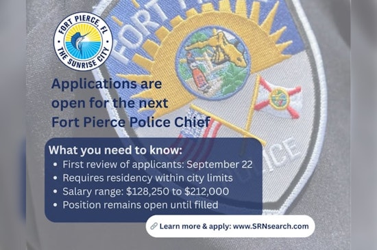 Fort Pierce Launches Nationwide Search for New Police Chief Committed to Community Engagement