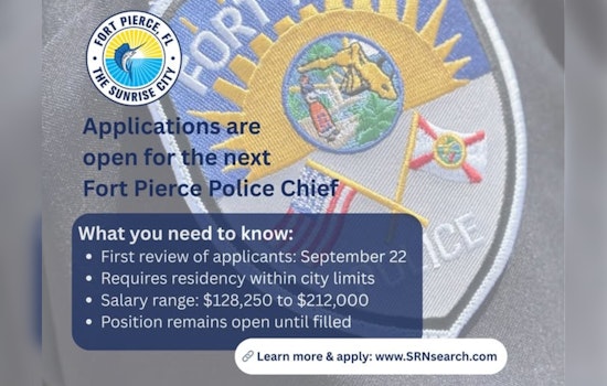 Fort Pierce Launches Nationwide Search for New Police Chief Committed to Community Engagement