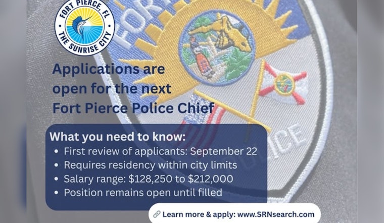 Fort Pierce Launches Nationwide Search for New Police Chief Committed to Community Engagement