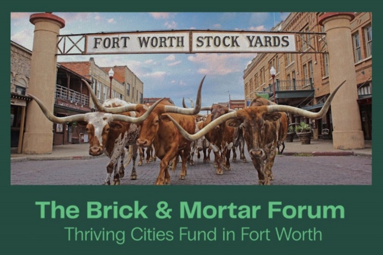 Fort Worth Brick & Mortar Businesses to Benefit from Thriving Cities Fund Growth Opportunities