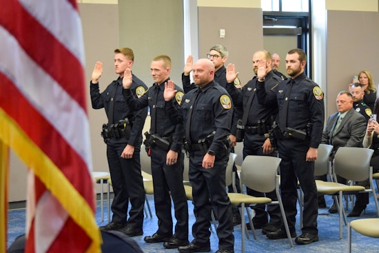 Franklin Police Department Welcomes Six New Officers from Across the Nation