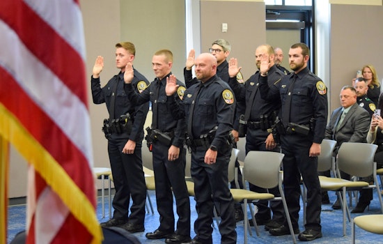 Franklin Police Department Welcomes Six New Officers from Across the Nation