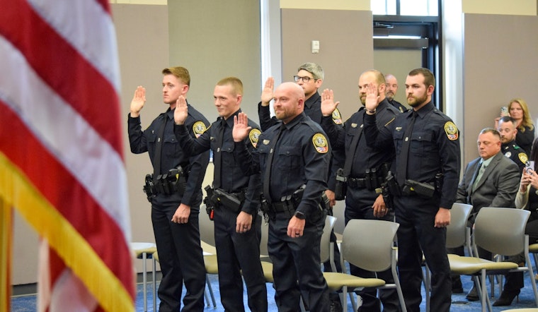 Franklin Police Department Welcomes Six New Officers from Across the Nation