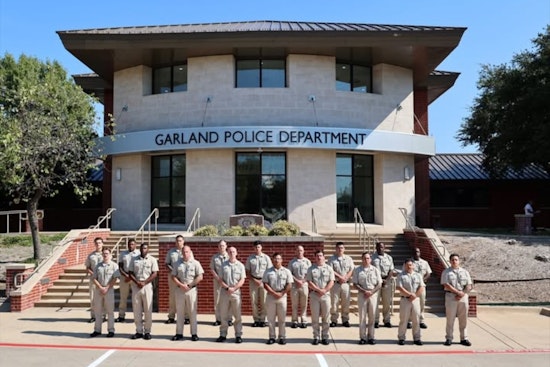 Garland Police Department Welcomes 18 Recruits, Offers Competitive Salary for New Officers