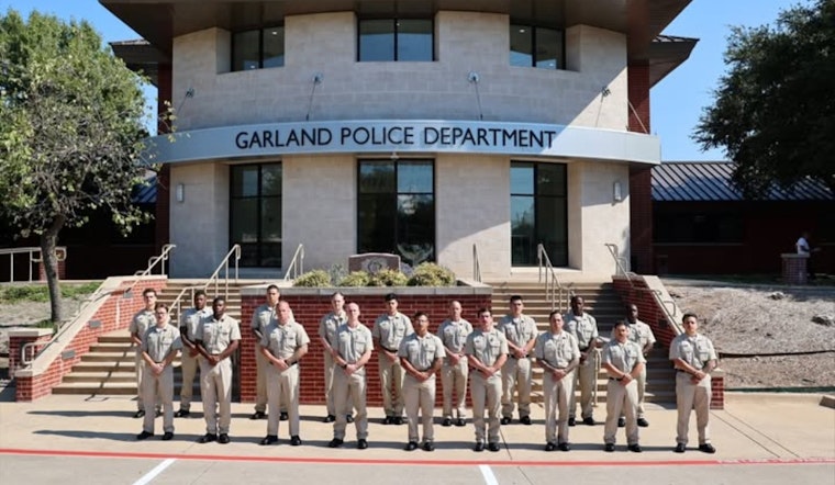 Garland Police Department Welcomes 18 Recruits, Offers Competitive Salary for New Officers