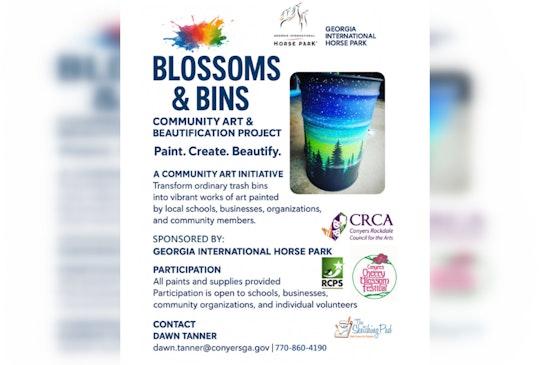Georgia International Horse Park Launches "Blossoms & Bins" Initiative in Conyers with Local Students Leading the Charge