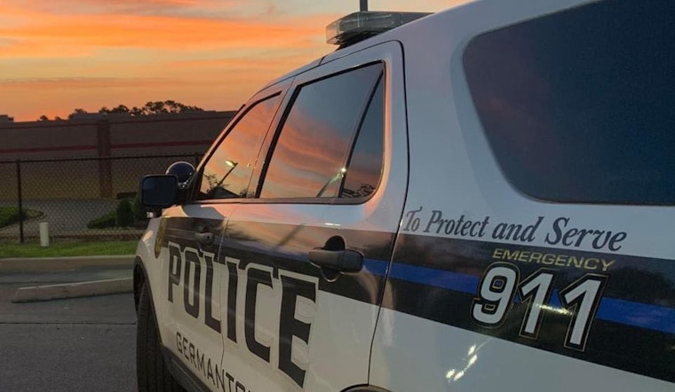 Germantown Police Recover Stolen License Plate, Highlight Routine Law Enforcement Efforts