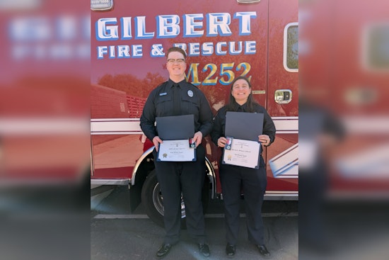 Gilbert Paramedic and EMT Honored with Life Saving Award for Critical Response in Heart Attack Rescue