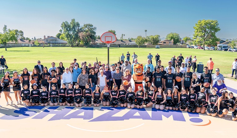 Glendale and Phoenix Suns Honor Broadcasting Icon with Al McCoy Memorial Park and SHAZAM! Court