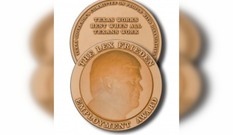 Gov. Abbott Announces 2025 Lex Frieden Employment Award Winners Promoting Disability Inclusion in Texas Workplaces