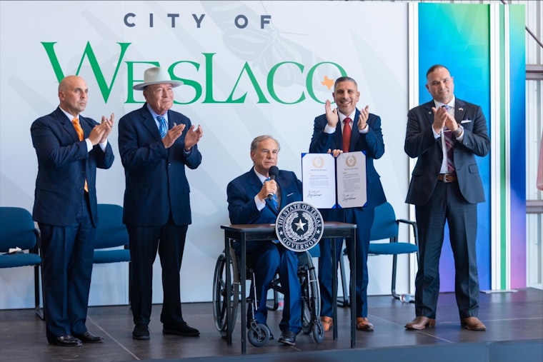 Gov. Abbott Announces $26 Million Infrastructure Investment for Booming South Texas Region