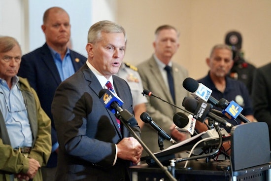 Gov. Stein Visits Southport in Wake of Shooting, Urges Vigilance Amid Tropical Storm Imelda and Hurricane Humberto