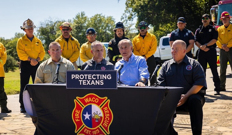 Governor Abbott Advocates for Enhanced Wildfire Training at Texas Press Conference