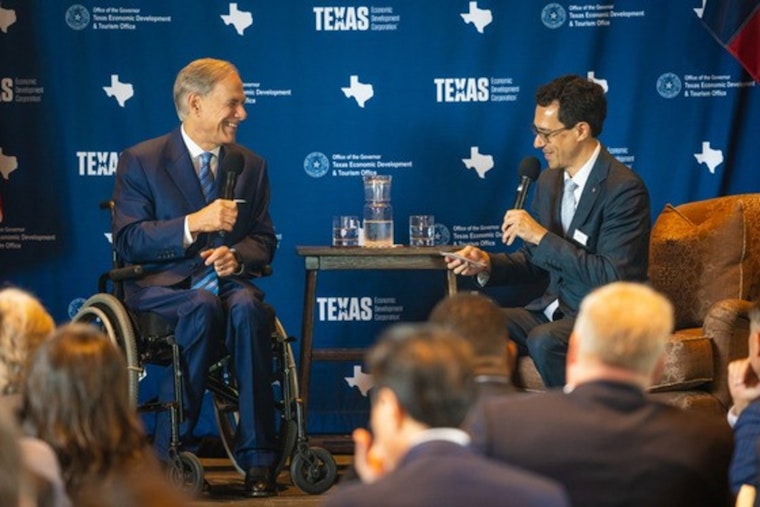 Governor Abbott Champions Texas as "America's Financial Hub" at TxEDC Investor Summit in Dallas-Fort Worth