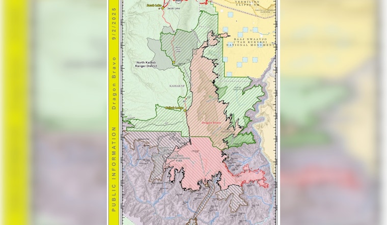 Grand Canyon's Highway 67 Clear of Hazards after Dragon Bravo Fire, Crews Shift Focus to Cape Royal Road