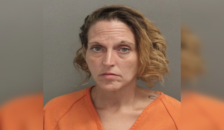 Harris County Constables Arrest Woman with Felony Warrant on FM 1960 Road