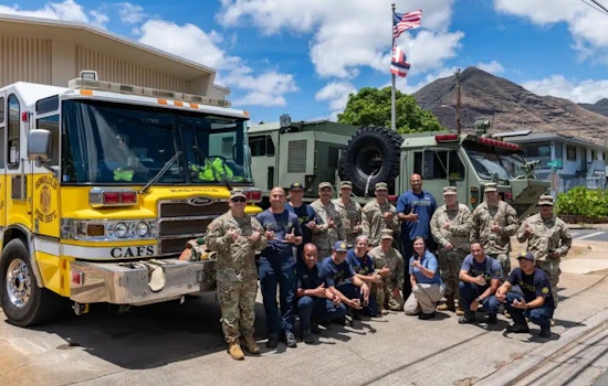 Hawai‘i Army National Guard Partners with Honolulu Fire Department to Enhance Wildfire Response