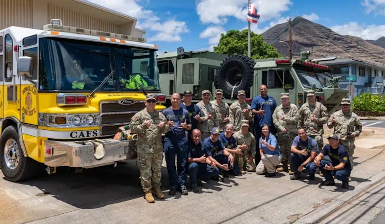 Hawai‘i Army National Guard Partners with Honolulu Fire Department to Enhance Wildfire Response