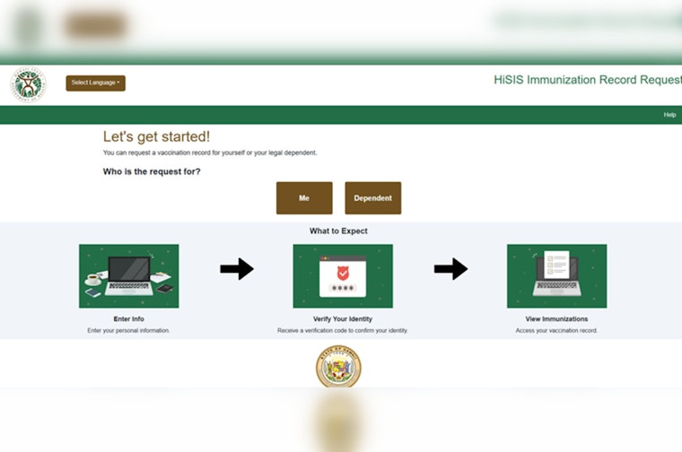 Hawai'i Department of Health Launches Online Portal for Easy Access to Immunization Records
