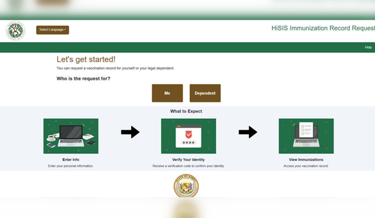 Hawai'i Department of Health Launches Online Portal for Easy Access to Immunization Records