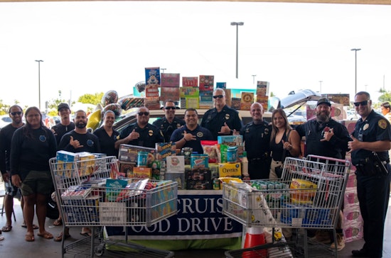 Hawai‘i Police Department's "Fill a Cruiser" Food Drive Triumphs with Over 4,600 Pounds of Donations in Kona