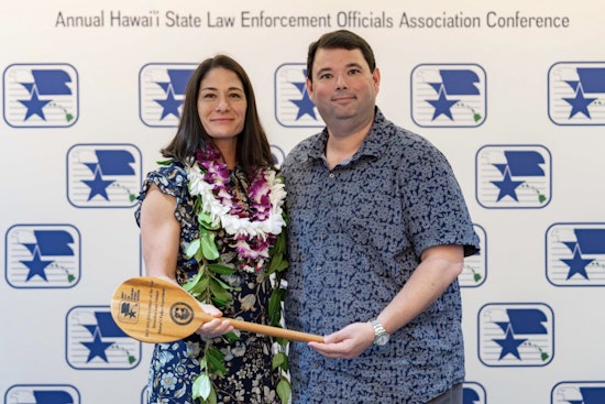 Hawai'i Police Department's Sergeant Amy Omaya Earns Prestigious HSLEOA Officer of the Year Award