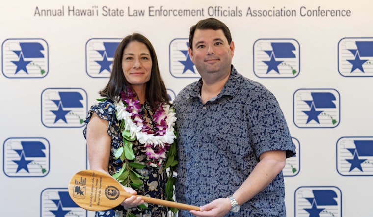 Hawai'i Police Department's Sergeant Amy Omaya Earns Prestigious HSLEOA Officer of the Year Award